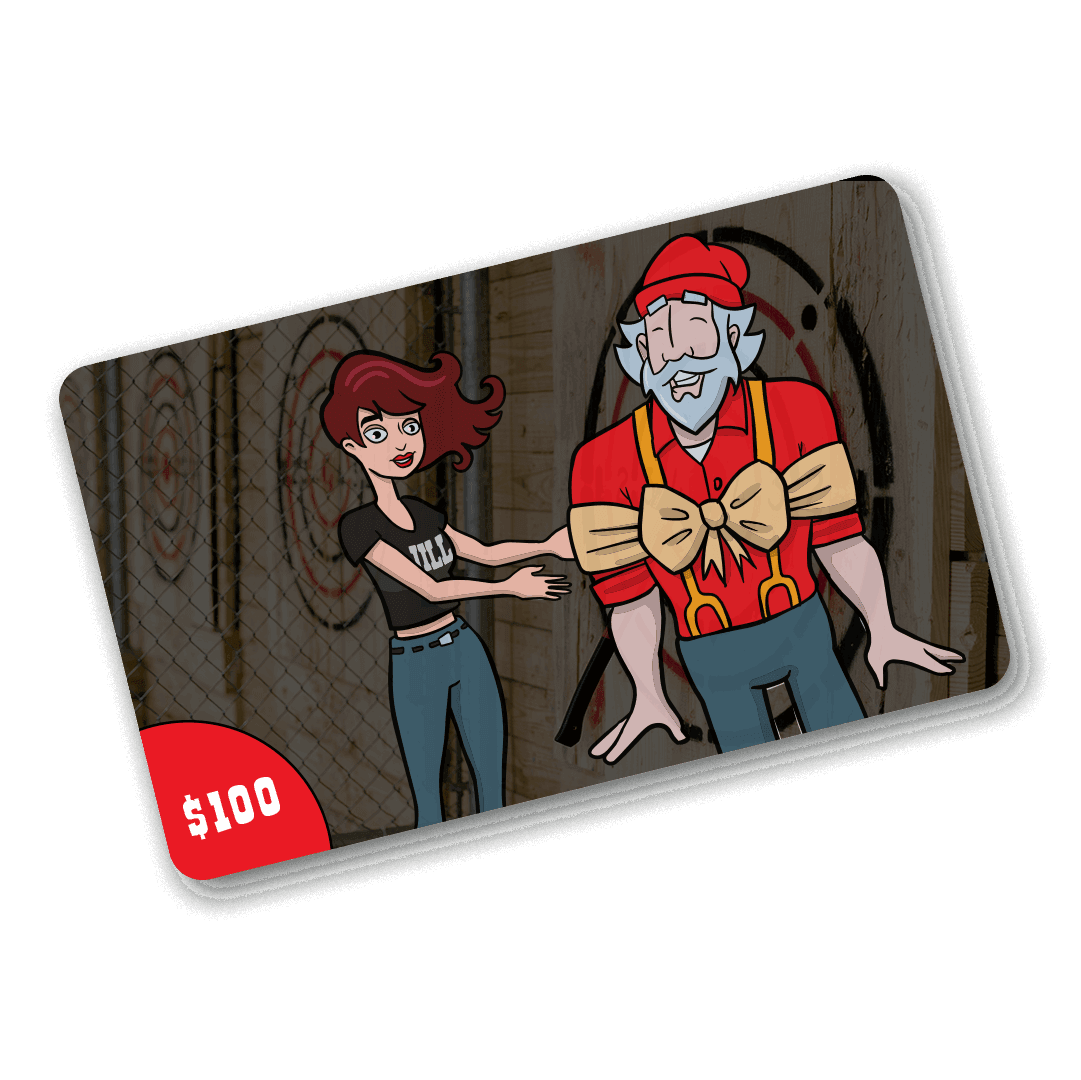 Gift Cards $100 Lumberjaxe