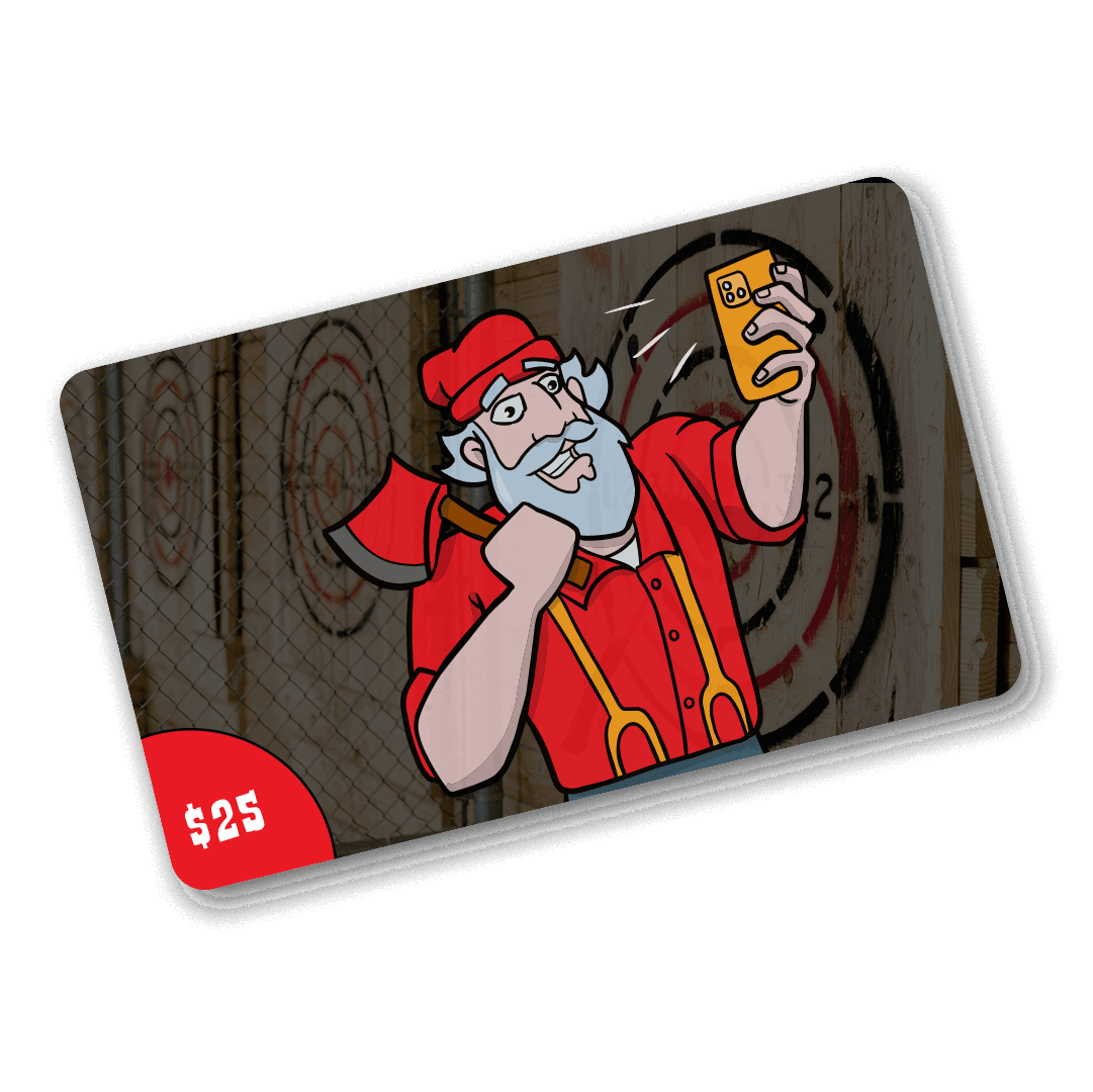 Gift Cards $25 Lumberjaxe