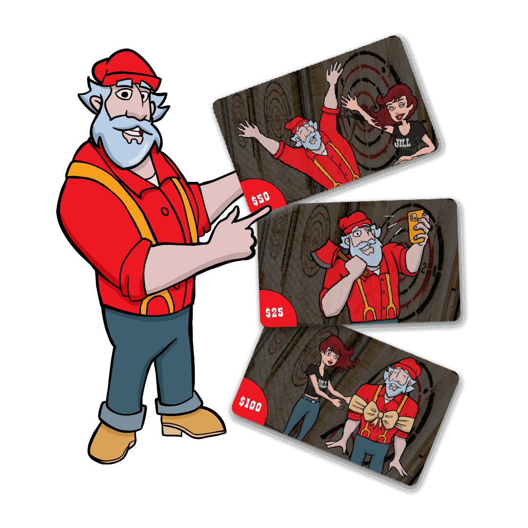 Gift Cards Lumberjaxe